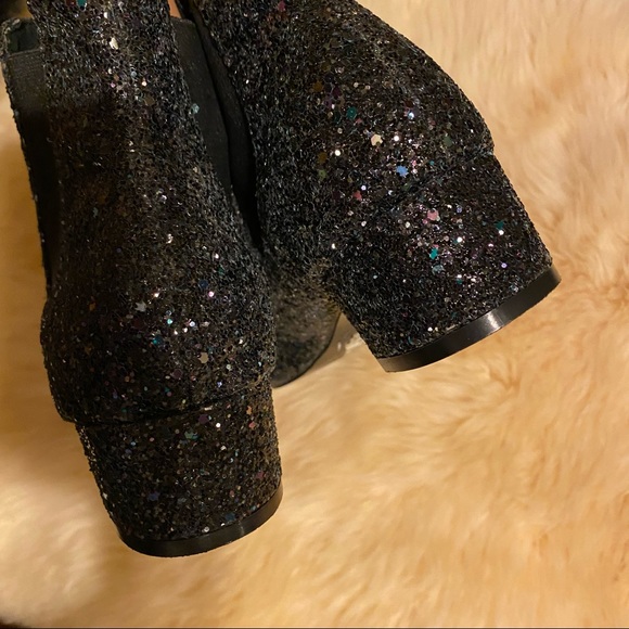 Topshop KRAZY Glitter boots Size 38/7.5 - Picture 6 of 7